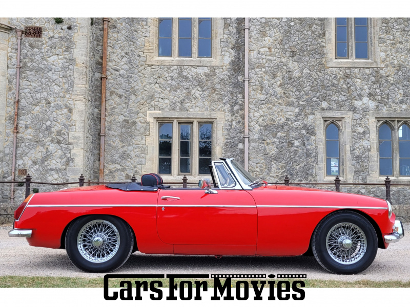 CarsForMovies | MG MGB (Rechtslenker) 1972 England Rot Schwarz Zivilfahrzeug Cabrio Nordrhein-Westfalen 7253 Rechtslenker rhd